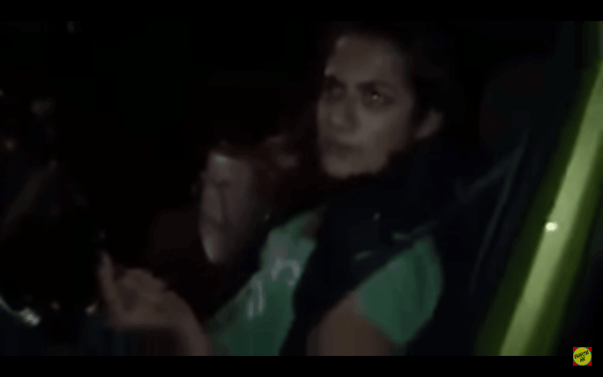 #LadyTuleña, mujer atropella a motociclista