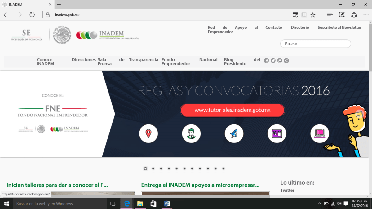 Emprendedores de la CDMX, INADEM Y FNE