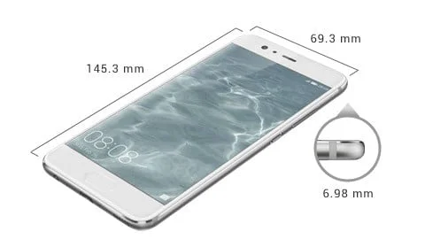 Huawei P10 Dimensiones
