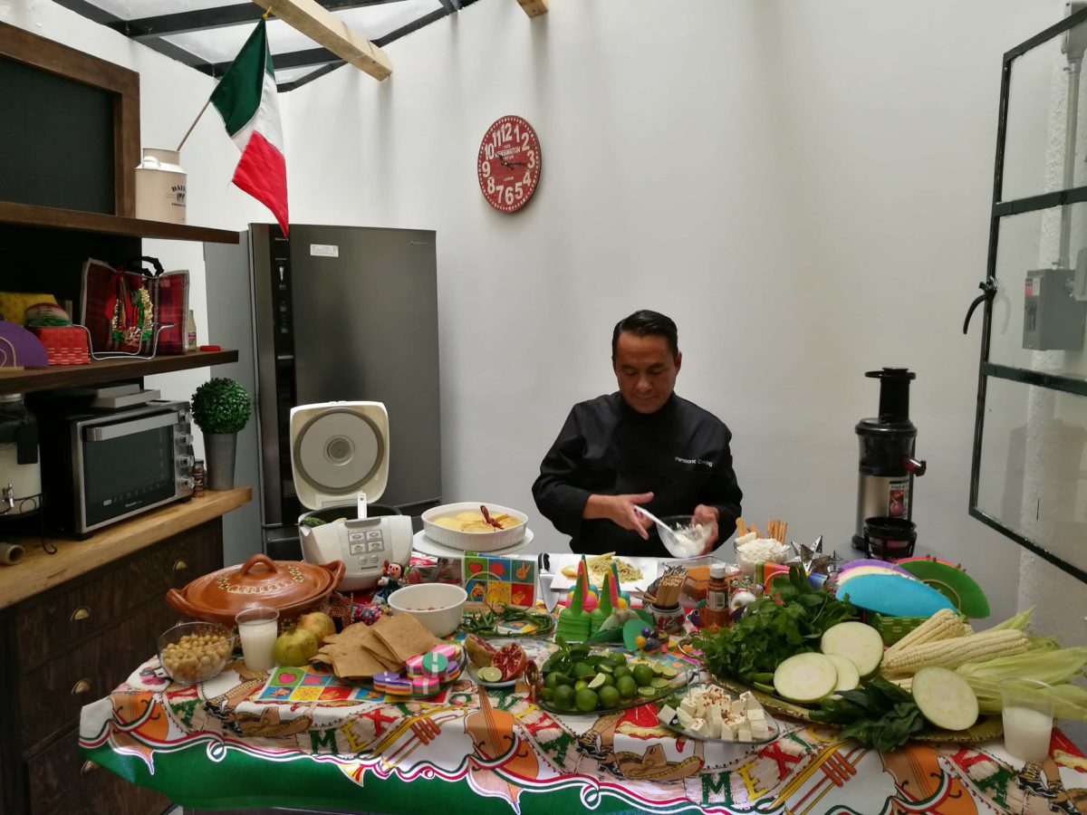 Panasonic te quiere enseñar a cocinar, ¡aprovecha!