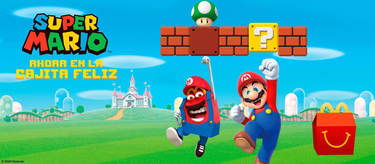 Mario regresa a la Cajita Feliz de McDonald’s
