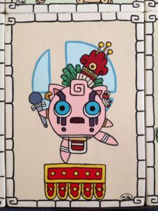 Personajes de Nintendo al estilo Maya 6