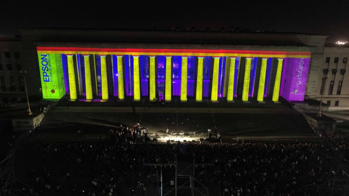 Checa esta monumental proyección en Argentina