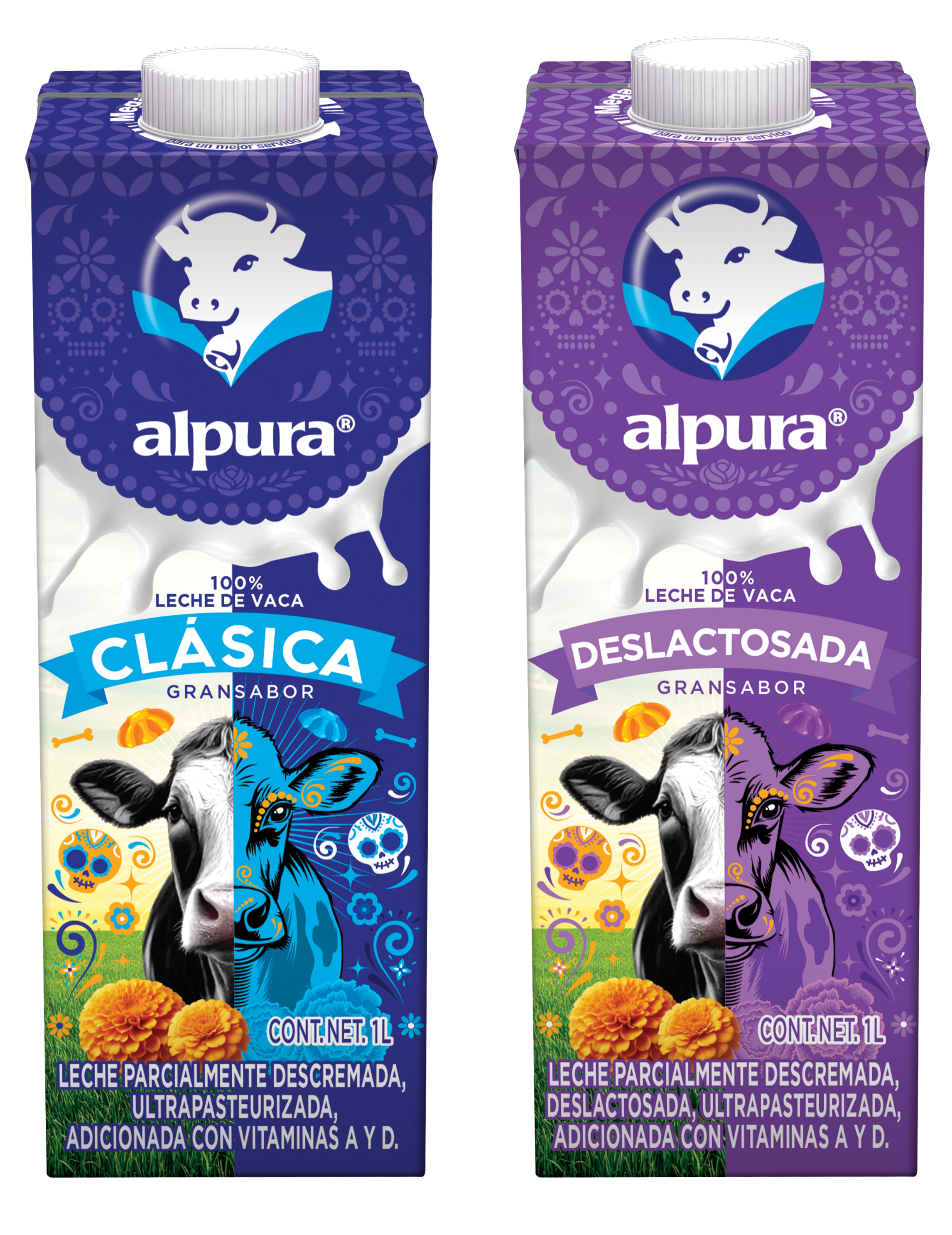 Alpura celebra Día de Muertos con edición especial que honra a la vida y a los que ya no están